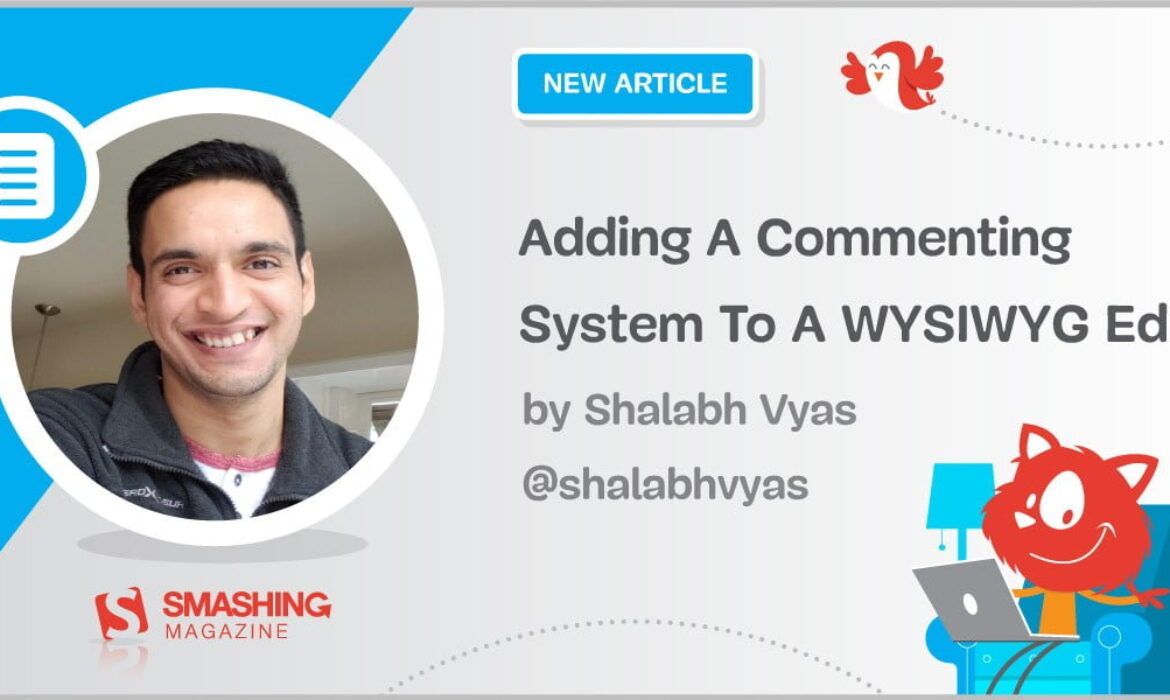 Including A Commenting System To A WYSIWYG Editor