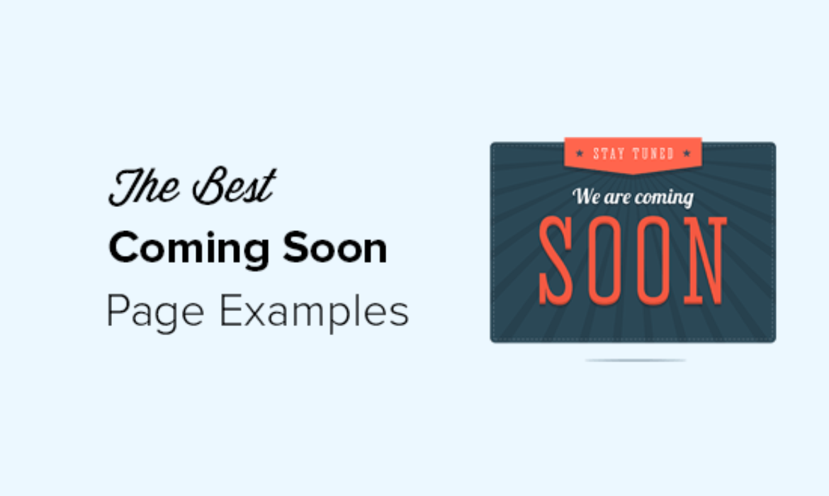 30 Greatest Coming Quickly Web page Examples + Templates (2021)