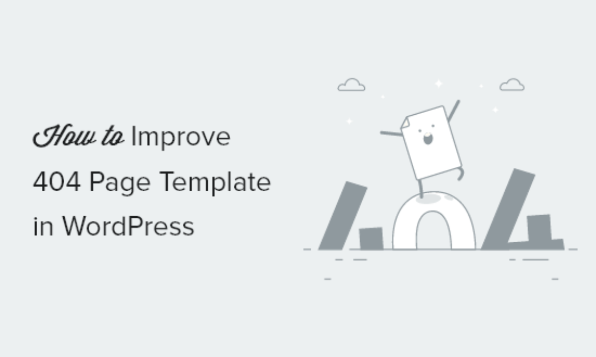 Enhance Your 404 Web page Template in WordPress (2 Methods)