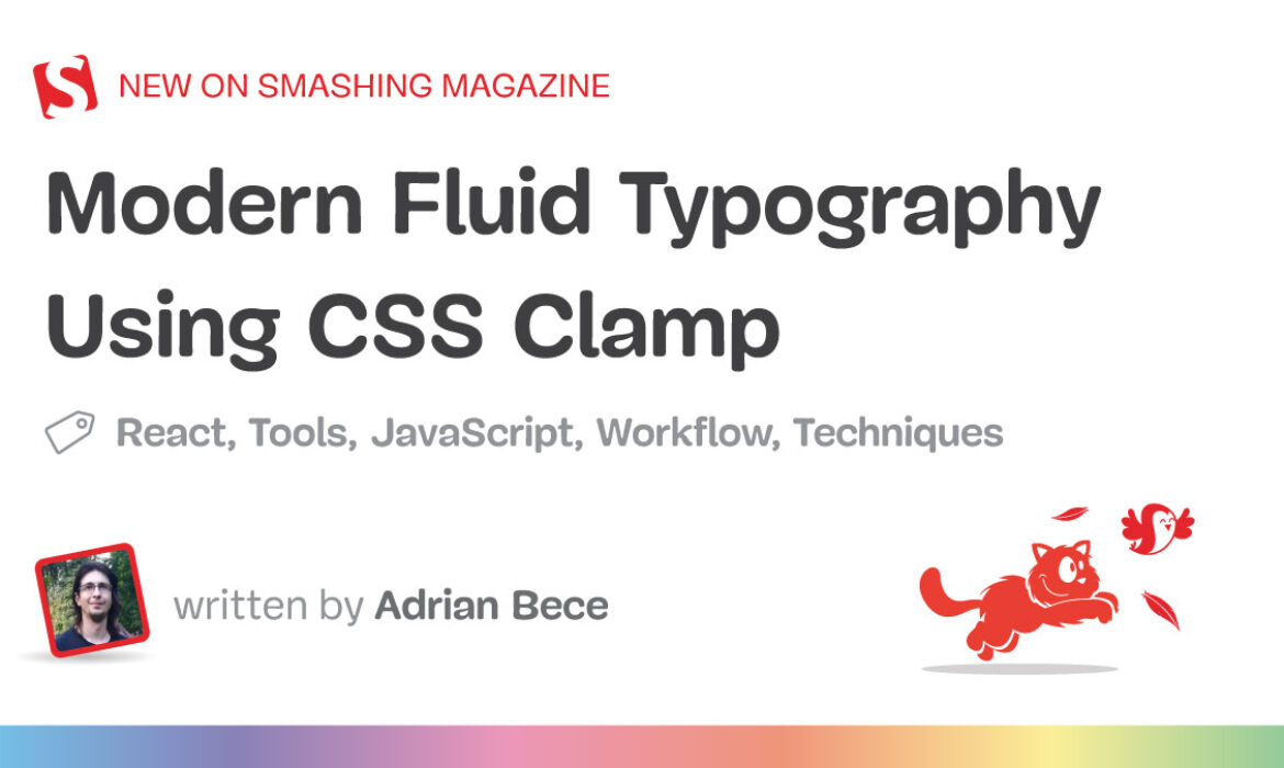 Trendy Fluid Typography Utilizing CSS Clamp