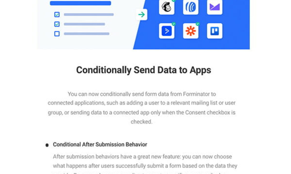 Forminator’s Third Celebration App Integration and After Submission Conduct