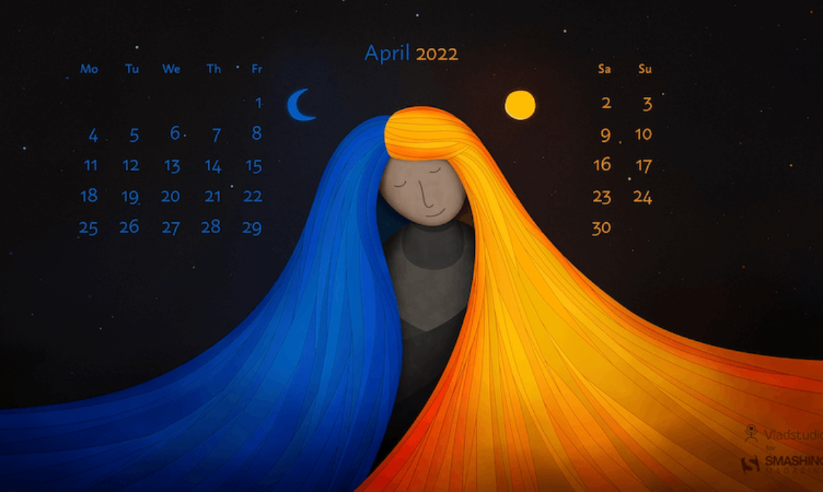 A Time For Reflection (April 2022 Desktop Wallpapers Version)
