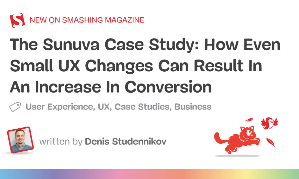 The Sunuva Case Research: How Even Small UX Adjustments Can Outcome In An Enhance In Conversion