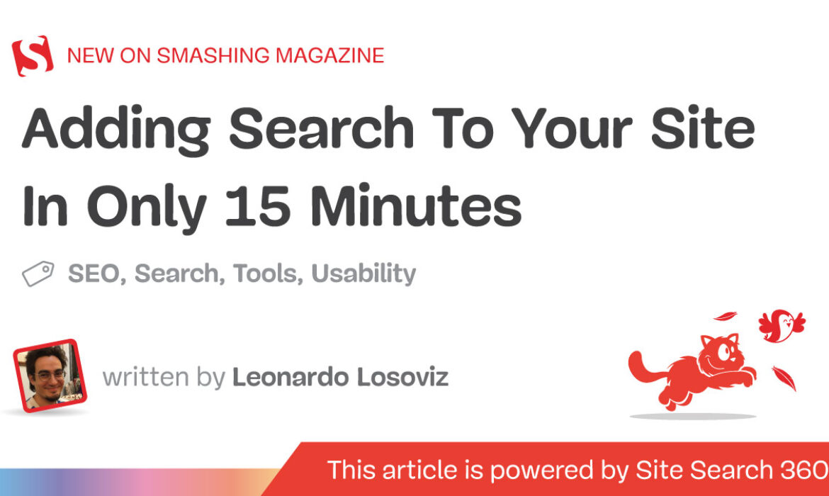 Including Search To Your Website In 15 Minutes