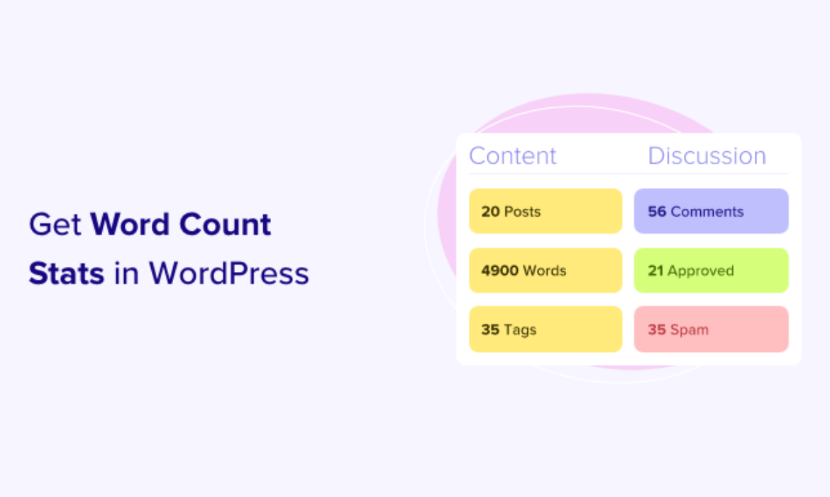 How you can Get Phrase Rely Stats in WordPress (3 Methods)