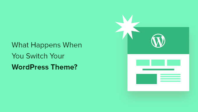 What Occurs When You Swap Your WordPress Theme?