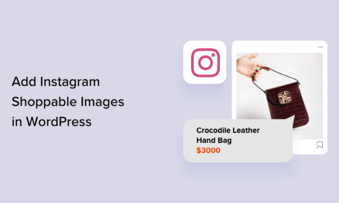 Find out how to Add Instagram Shoppable Pictures in WordPress