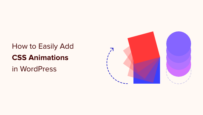 How one can Simply Add CSS Animations in WordPress