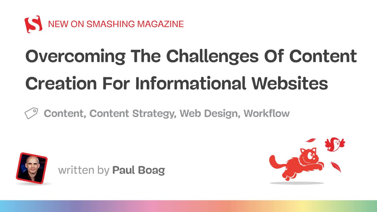 Overcoming The Challenges Of Content material Creation For Informational Web sites