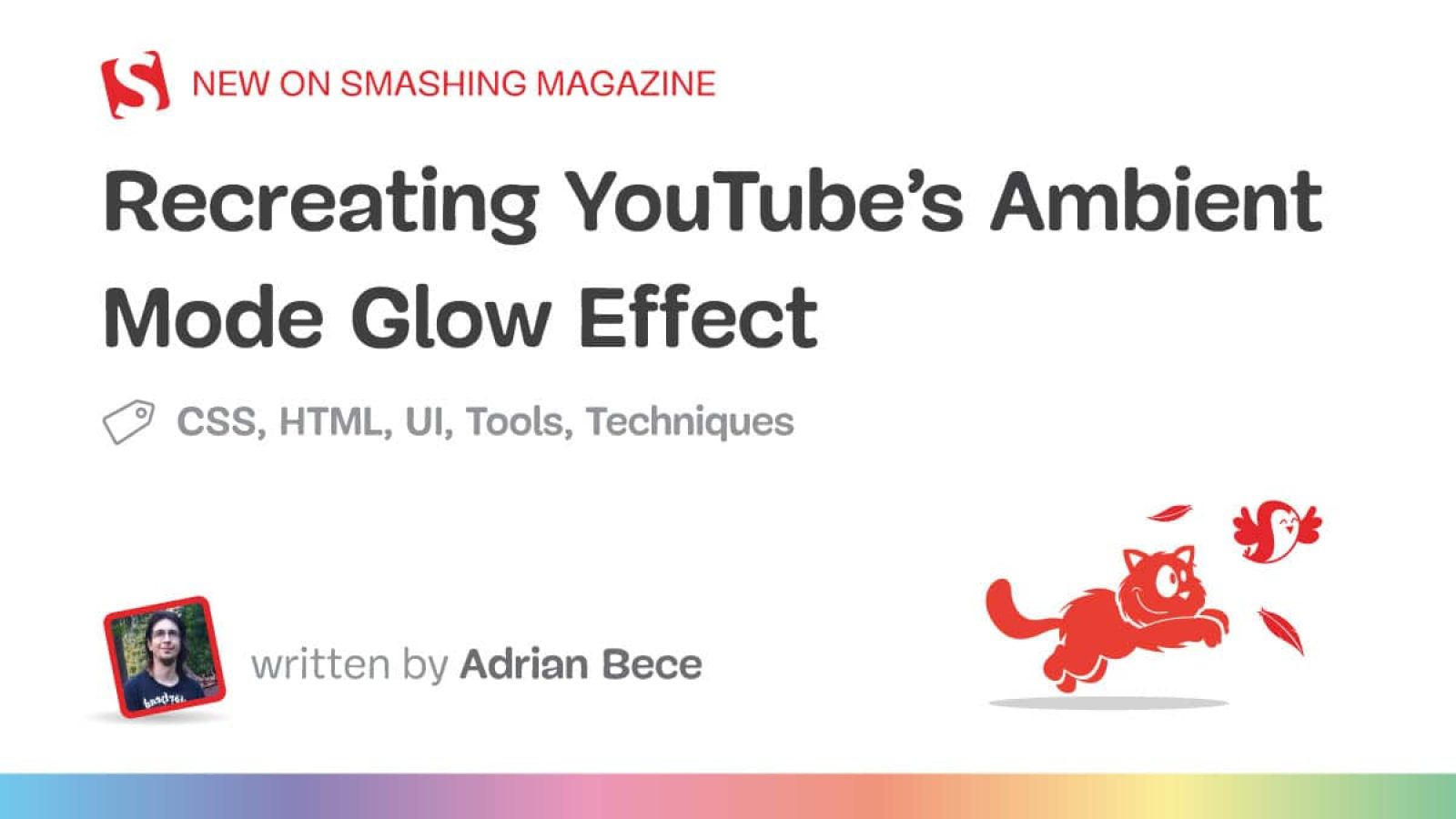 Recreating YouTube’s Ambient Mode Glow Impact