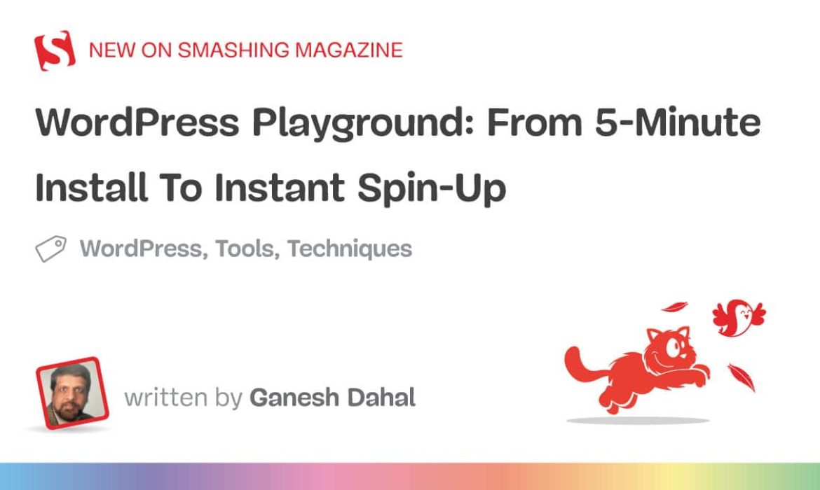 WordPress Playground: From 5-Minute Set up To Prompt Spin-Up