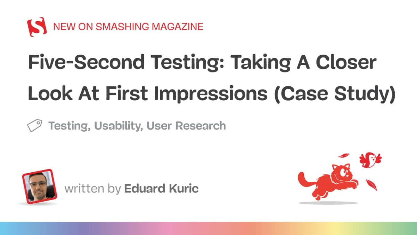 5-Second Testing: Taking A Nearer Look At First Impressions (Case Research)