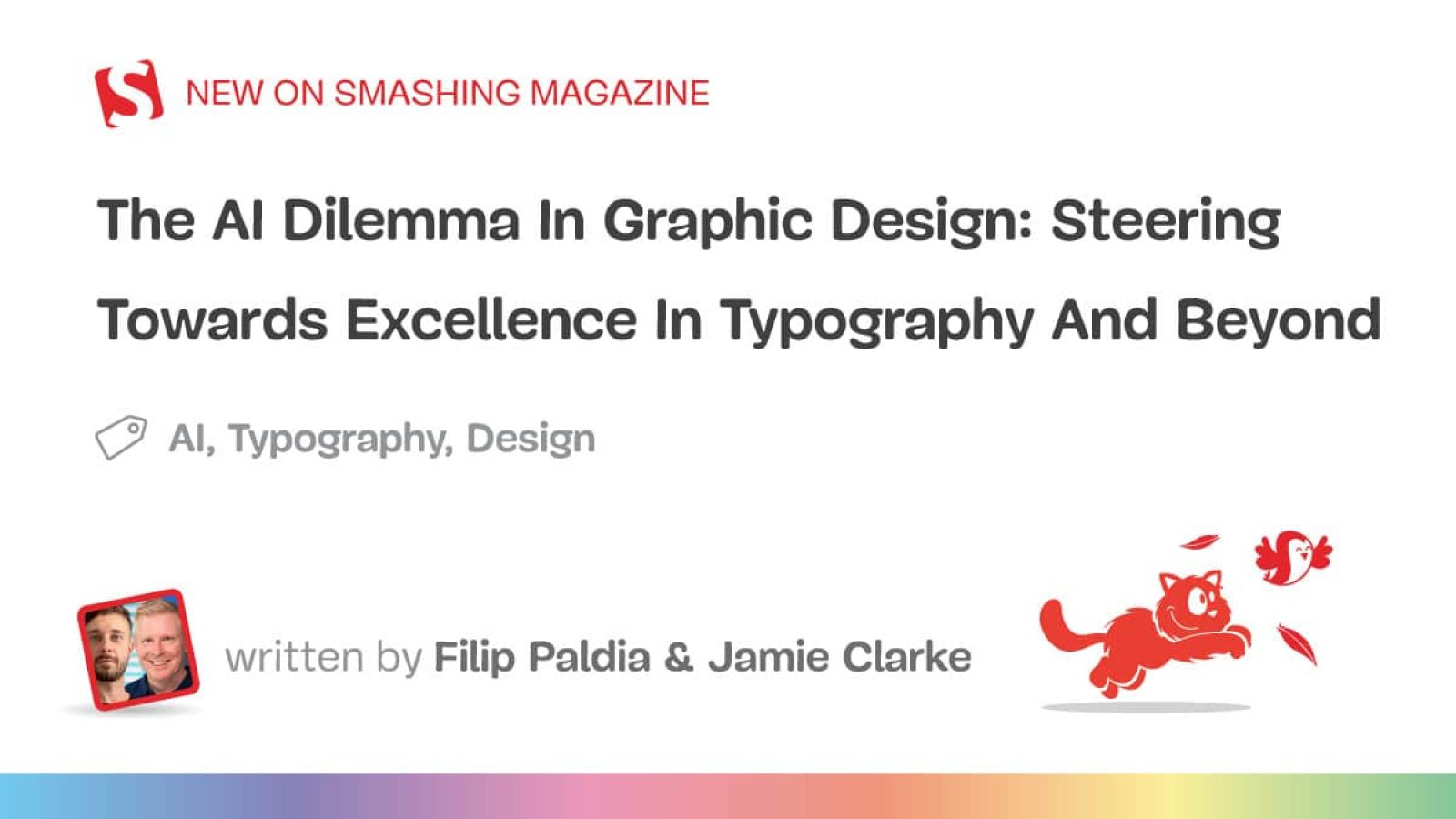 The AI Dilemma In Graphic Design: Steering In direction of Excellence In Typography And Past
