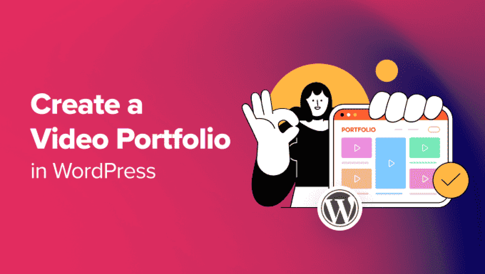 Tips on how to Create a Video Portfolio in WordPress (Step by Step)
