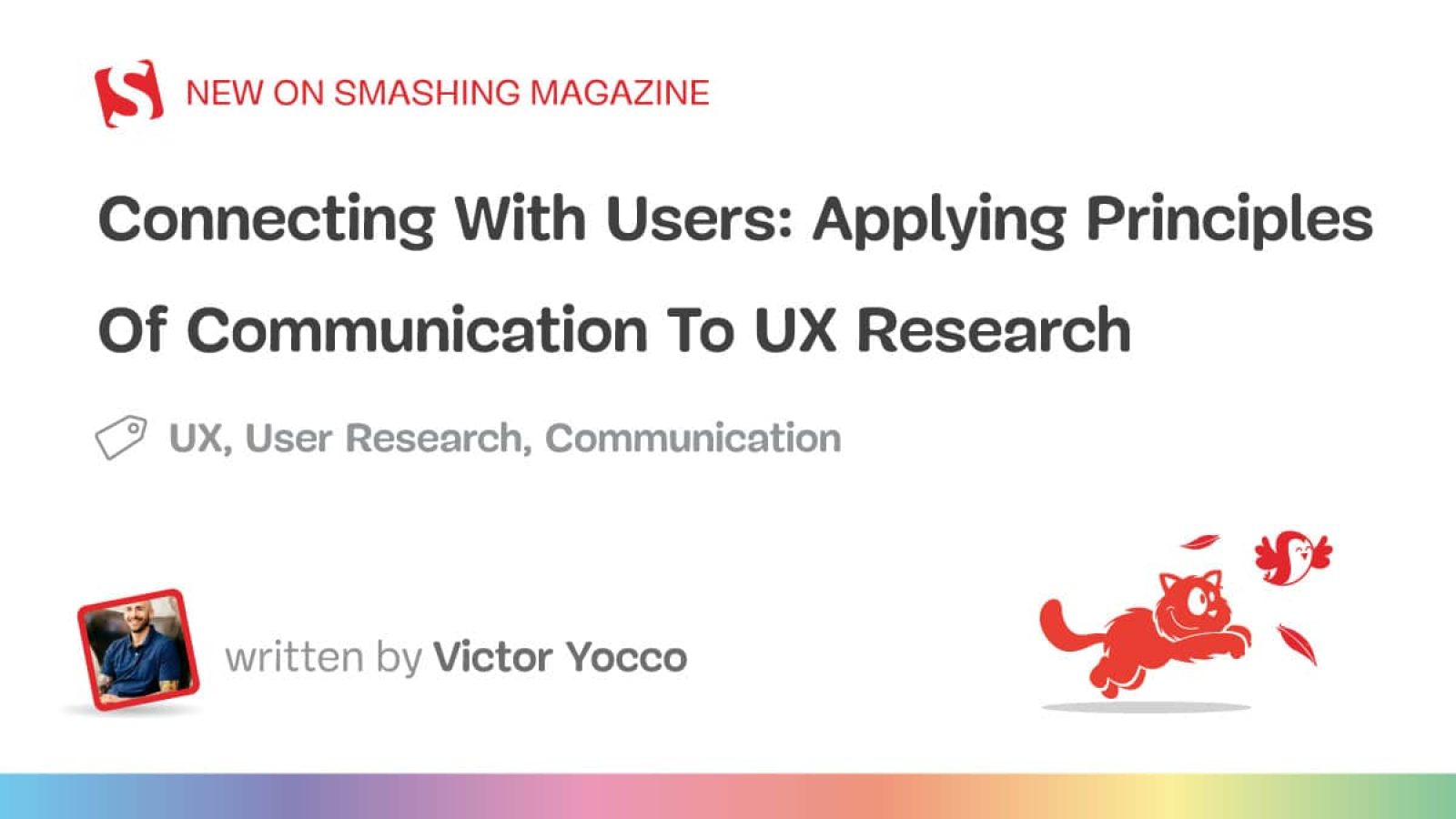 Connecting With Customers: Making use of Ideas Of Communication To UX Analysis