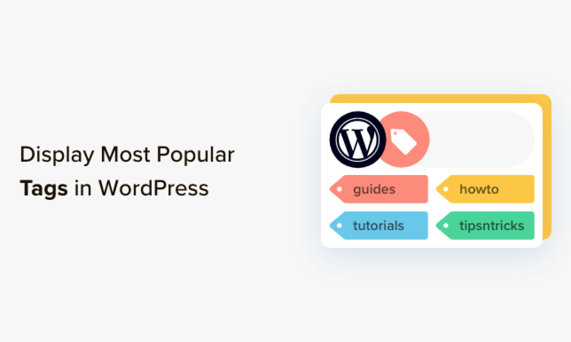 Easy methods to Show Most Well-liked Tags in WordPress (2 Straightforward Strategies)