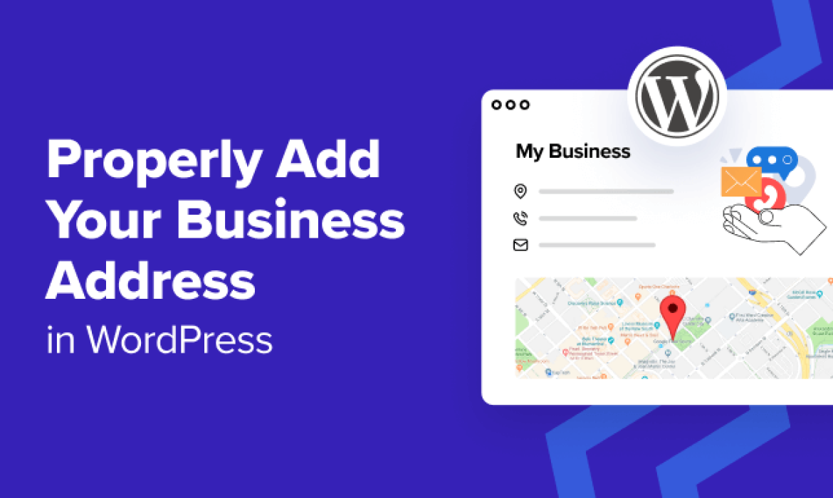 The way to Correctly Add Your Enterprise Deal with in WordPress