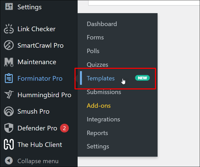 Create Types Immediately with New Forminator Preset & Cloud Templates