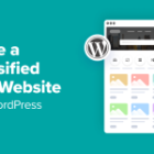 Make a Categorized Adverts Web site with WordPress (Step by Step)