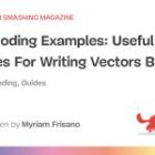 SVG Coding Examples: Helpful Recipes For Writing Vectors By Hand