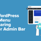 Tips on how to Repair WordPress Nav Menu Showing Beneath Admin Bar